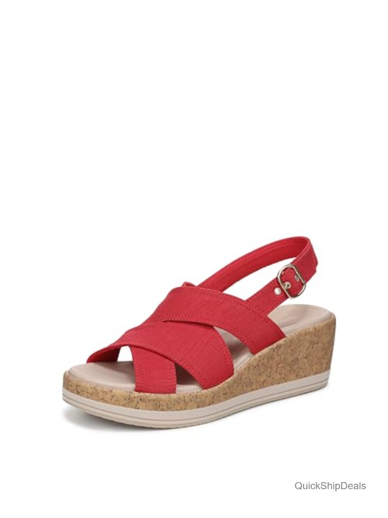 Women's Rye Wedge Slingback Sandals With Arch Support